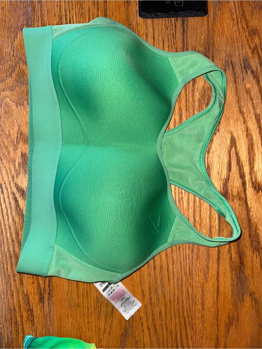 Gymshark Emerald Green Padded Racerback Sports Bra